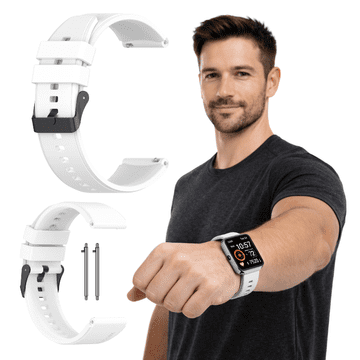 Remen za Xiaomi Redmi Watch 5 Lite za sat, bijela narukvica 22 mm