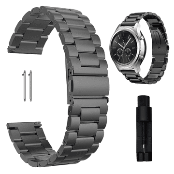 Remen za Huawei Watch GT2 GT3 GT 2 3 42mm 43mm Elegantna narukvica crna