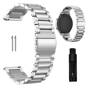 Remen za Huawei Watch GT2 GT3 GT 2 3 42mm 43mm Elegantna narukvica srebrna