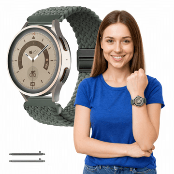 Pletena narukvica za pametni sat Garmin Forerunner 255 Music Strap