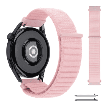 Remen za Amazfit BIP 5 remen najlonska narukvica ružičasta jednobojna sat 22 mm