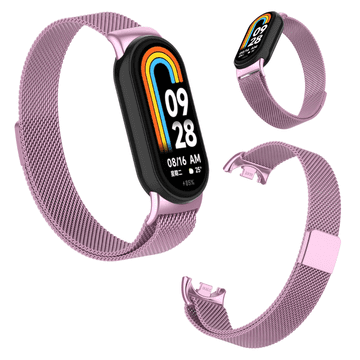 Metalni remen za Xiaomi Mi Band 8 9 10 narukvicu sat ružičaste boje