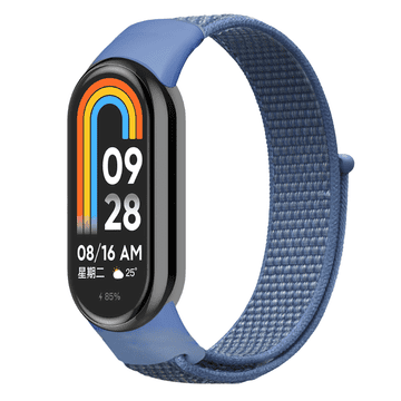 Remen za Xiaomi Mi Band 8 9 10 sat, najlonska narukvica, plava