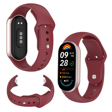 Silikonski remen za Xiaomi Mi Band 8/9/10 narukvicu sat narukvica BOJE