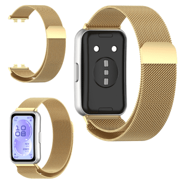 Metalni remen za Huawei Band 11 / Band 11 Pro sat, zlatni