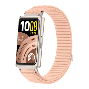 Remen za Huawei Band 11 / Band 11 Pro, čvrsti i izdržljivi najlonski remen za sat, ružičaste boje