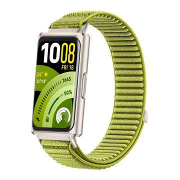 Remen za Huawei Band 11 / Band 11 Pro najlonski remen za pametni sat zeleni