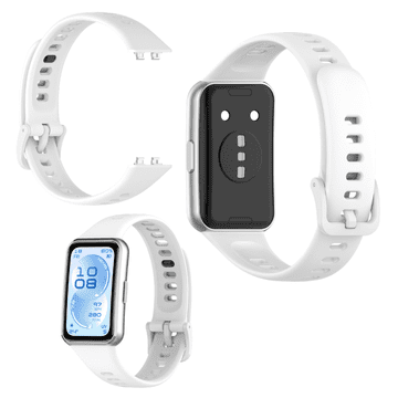 Silikonska traka za Huawei Band 11 / Band 11 Pro, jaka i izdržljiva, bijela