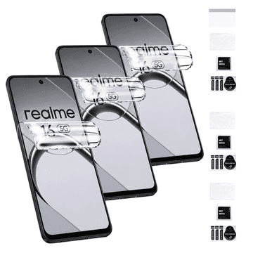 Zaštitna folija za REALME 16 5G na ekranu, hidrogel, jaka i izdržljiva TPU, 3 kom.
