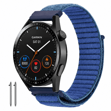 Remen za Garmin Venu 3 45 mm najlonska narukvica jake jednobojne boje
