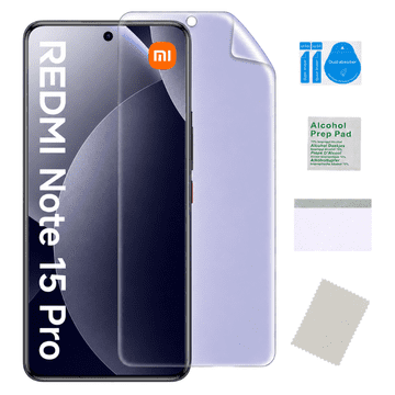 Zaštitna folija za XIAOMI REDMI NOTE 15 PRO 4G na ekranu, izdržljiva TPU folija otporna na plavo.