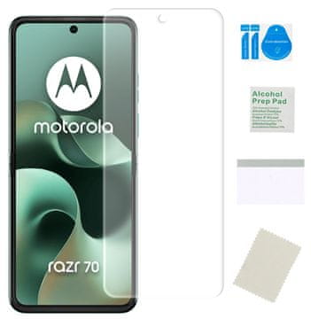 Zaštitna folija za MOTOROLA RAZR 70 5G hidrogel zaštitnik zaslona od jakog i izdržljivog TPU-a
