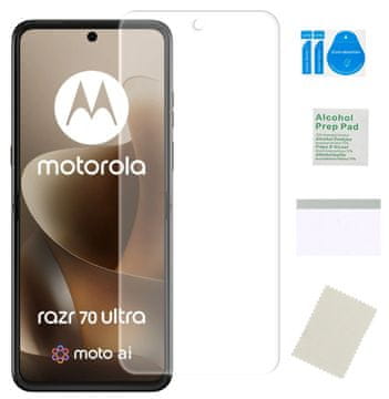 Zaštitna folija za MOTOROLA RAZR 70 ULTRA hidrogel zaštitnik ekrana, jaka i izdržljiva