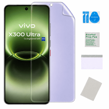 Zaštitna folija za VIVO X300 ULTRA zaslon, hidrogel, izdržljiva TPU folija, otporna na plavo.