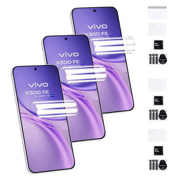 Zaštitna folija za VIVO X300 FE 5G na ekranu, hidrogel, jaka i izdržljiva TPU 3X