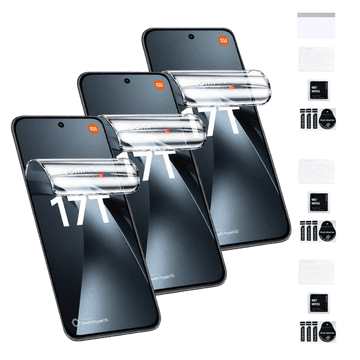 3X zaštitna folija za XIAOMI 17T 5G za ekran, hidrogel, jaka i izdržljiva TPU folija