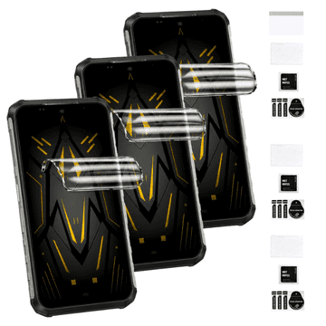 3X zaštitna folija za ULEFONE Armor 22 za ekran, hidrogel, jaka tanka TPU folija