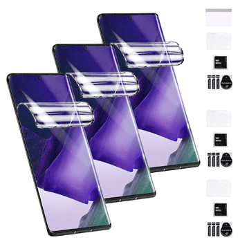 3X zaštitna folija za SAMSUNG GALAXY NOTE 20 ULTRA na ekranu hidrogel TPU