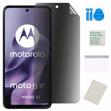 Zaštitna folija za MOTOROLA MOTO G17, hidrogel TPU, zaštitna folija za ekran.