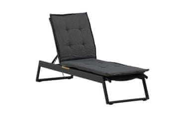 Venture Design AB Jastuk za ležaljku 193x6x60 cm sivi