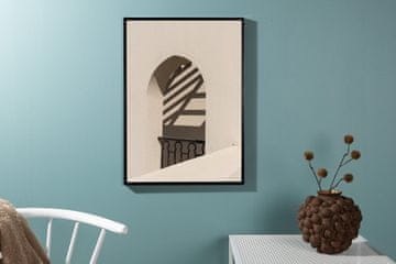 Venture Design AB Poster Balkon 70x100 cm Bijeli