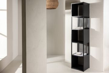 Venture Design AB Polica Buenos Aires 40x185x40 cm Crna