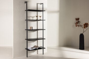 Venture Design AB Polica Caracas 30x183x60 cm Crna