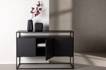 Venture Design AB Stol za pohranu 45x80x120 cm Crni