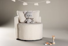 Venture Design AB Dječja sofa za 2 osobe, 56x45x59 cm, bijela