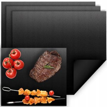 Ruhhy Set od 5 teflonske zaštitne podloge za pećnice i roštilje do 300°C