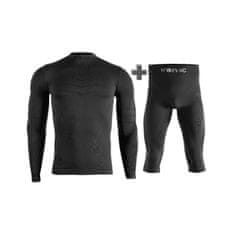 IRON-IC Baselayer Kit Men 3/4 – muški termo komplet majica + 3/4 tajice, S/M