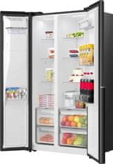 Gorenje NRS9E6BX samostojeći Side-by-Side hladnjak