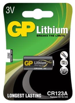 Northix CR123A 3V 1 pakiranje GP
