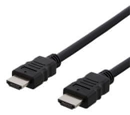 Northix HDMI tip A ha - HDMI ha / HDMI velike brzine / Ethernet / 4K / Ultra HD / 2 m