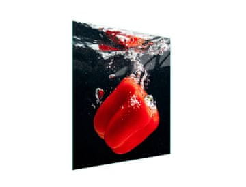 STAKLENA DASKA ZA REZANJE 45x52 Pepper