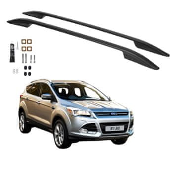 CAN Krovni nosači FORD KUGA SUV OD 2013. DO 2019. CRNI