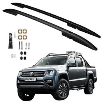 CAN KROVNI NOSAČI ZA VOLKSWAGEN AMAROK od 2010. CRNE BOJE