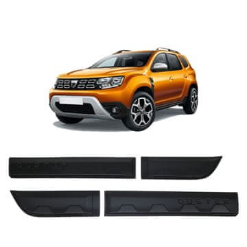 A+ Zaštitne navlake za bočna vrata, crne boje, Dacia Duster od 2018.