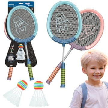 WOOPIE Babington set reketa i loptice, 2 komada.