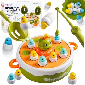 WOOPIE hvatanje dinosaura 4 u 1 arkadna igra katapult