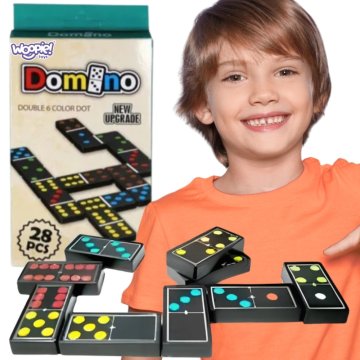 WOOPIE Domino Obiteljska Puzzle Igra 28 Blokova