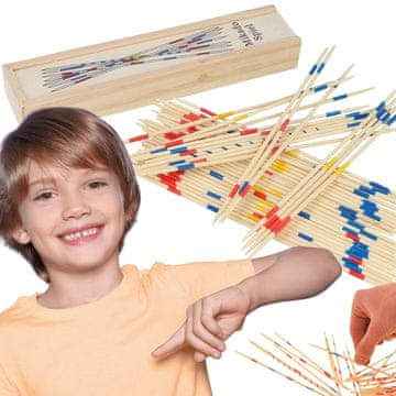 WOOPIE Drvene Mikado trzalice u kutiji 41 kom.