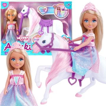 WOOPIE lutka princeze s kompletom konja