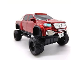 slomart LTC Bluetooth zvučnik car WS-X65, 10W, FM radio, USB, TF, LED zaslon, baterija 1500mAh, crveni
