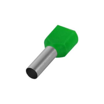 slomart PLASTROL izolirani kabelski pin KI/T-2x6,0/14/20 CRVENI
