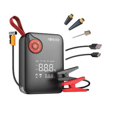 Forever TelForceOne Forever Jump Starter JS-400 7200mAh, crno-crveni