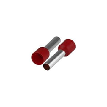 slomart PLASTROL KI/T-1X10/27,5/20 RD izolirani kabel za žicu, 10 mm², crvena (20 komada)