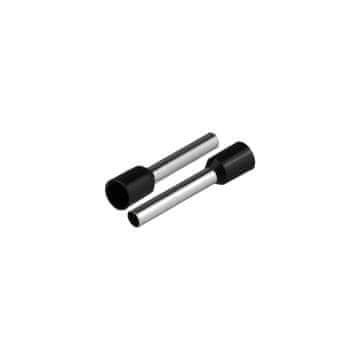 slomart PLASTROL KI/T-1X4/25,5/20 BK izolirani kabelski završetak 4mm², 25,5mm, crni, 20 kom.