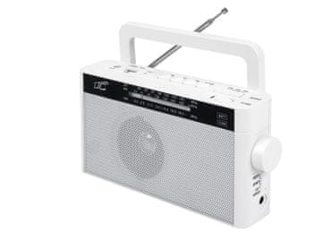 RADIO LTC Sona prijenosni radio, Bluetooth, USB, TF, bijeli, 3 načina napajanja