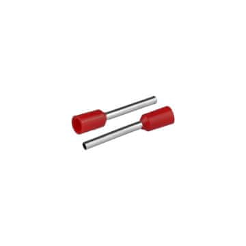 slomart Plastrol KI/T-1X0,75/18,4/20 RD izolirani kabelski završetak, crveni, 0.75mm2
